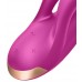 Смарт-вибратор с клиторальным стимулятором Satisfyer Double Flex Violet