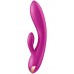 Смарт-вибратор с клиторальным стимулятором Satisfyer Double Flex Violet