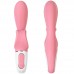 Смарт-вибратор кролик с гибким клиторальным отростком Satisfyer Hug Me Pink