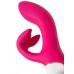 Вибратор для точки G с загнутым клиторальным стимулятором Satisfyer Embrace Me малиновый