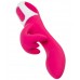 Вибратор для точки G с загнутым клиторальным стимулятором Satisfyer Embrace Me малиновый