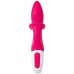 Вибратор для точки G с загнутым клиторальным стимулятором Satisfyer Embrace Me малиновый