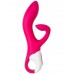 Вибратор для точки G с загнутым клиторальным стимулятором Satisfyer Embrace Me малиновый
