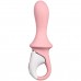 Расширяющийся анальный смарт-вибратор Satisfyer Air Pump Booty 5+ розовый Расширяющийся анальный смарт-вибратор Satisfyer Air Pump Booty 5+ розовый