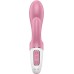 Расширяющийся вибратор с клиторальным стимулятором Satisfyer Air Pump Bunny 2