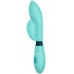 Вибратор с клиторальным стимулятором Indeep Gina Turquoise
