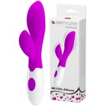 Вибратор с клиторальным стимулятором Newman