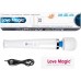 Мощный вибромассажер Love Magic White