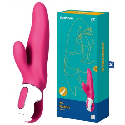 Вибратор с клиторальным стимулятором Satisfyer Mr. Rabbit