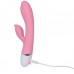 Перезаряжаемый вибратор с клиторальным стимулятором-кроликом Dreamer II розовый