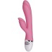 Перезаряжаемый вибратор с клиторальным стимулятором-кроликом Dreamer II розовый