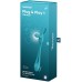 Многофункциональный вибратор для пар с гибкой основой Satisfyer Plug & Play 1 голубой