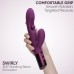 Фиолетовый вибратор-кролик с плавающим стимулятором для зоны G Selove Swrily