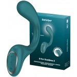 Вибратор для стимуляции зоны G Satisfyer G for Goddess 2 зеленый
