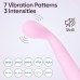 Розовый гибкий вибратор для зоны G с функцией памяти Selove TouchBend