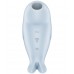 Вакуумно-волновой стимулятор клитора с вибрацией Satisfyer Seal You Soon голубой