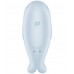 Вакуумно-волновой стимулятор клитора с вибрацией Satisfyer Seal You Soon голубой