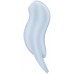 Вакуумно-волновой стимулятор клитора с вибрацией Satisfyer Pocket Pro 1 голубой
