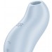 Вакуумно-волновой стимулятор клитора с вибрацией Satisfyer Pocket Pro 1 голубой