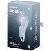 Вакуумно-волновой стимулятор клитора с вибрацией Satisfyer Pocket Pro 1 голубой