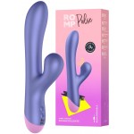 Вибратор с вакуумно-волновым стимулятором клитора Romp Pulse