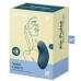 Вакуумно-волновой стимулятор клитора с вибрацией Satisfyer Vulva Lover 2 морская волна