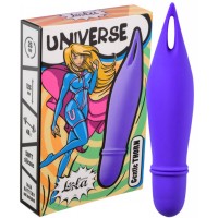 Перезаряжаемый мини-вибростимулятор Universe Gentle Thorn Purple