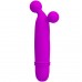 Мини-вибратор оригинальной формы Goddard пурпурный