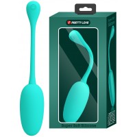 Перезаряжаемое виброяйцо Pretty Love Knucker мятное