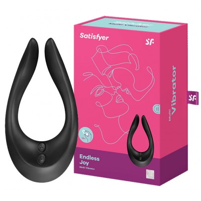 Многофункциональный вибратор для пар Satisfyer Endless Joy черный
