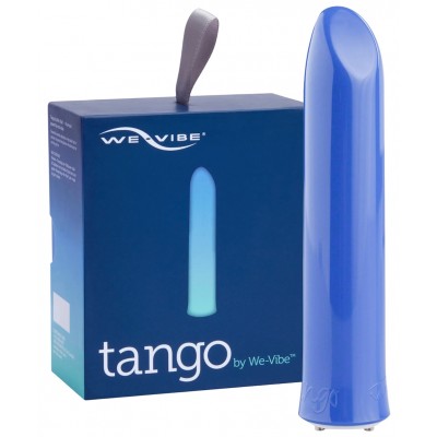 Мини-вибратор We-Vibe Tango перезаряжаемый голубой Мини-вибратор We-Vibe Tango перезаряжаемый голубой
