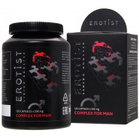 Мужские капсулы для улучшения эректильной функции Erotist Complex For Man 120 шт