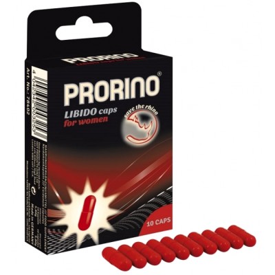 Биологически активная добавка для женщин Prorino Ero black line Libido Caps 10 капсул Биологически активная добавка для женщин Prorino Ero black line Libido Caps 10 капсул