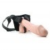 Фаллопротез FF Extreme 12in Hollow Strap Flesh