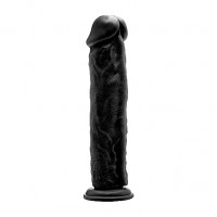 Большой фаллоимитатор для фистинга Realistic Cock 11 in Black