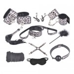 Бондажный набор Taboo Accessories Extreme Set №8 серебристый