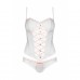 Белый корсет с трусиками Melidia S/M