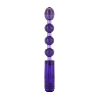 Анальный вибратор многоскоростной Beads Purple