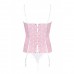 Розовый корсет и трусики Dottie S/M