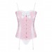 Розовый корсет и трусики Dottie S/M